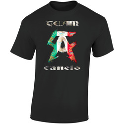 Canelo Retro Graphic Unisex Soft Cotton Black T Shirt