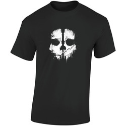 Call Of Duty Ghosts Tee Retro Graphic Unisex Soft Cotton Black T Shirt