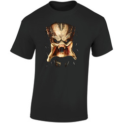 Predator Movie Alien Retro Graphic Unisex Soft Cotton Black T Shirt
