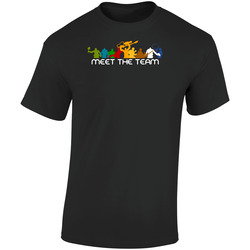 Team Fortress 2 Video Game Retro Graphic Unisex Soft Cotton Black T Shirt