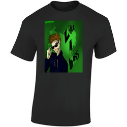 Jack Septic Eye Youtuber  Retro Graphic Unisex Soft Cotton Black T Shirt