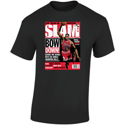 Slam Magazine Issue 20 Scottie Pippen Popular Basketball Magazine Grunge Look  Retro Graphic Unisex Soft Cotton Black T Shirt