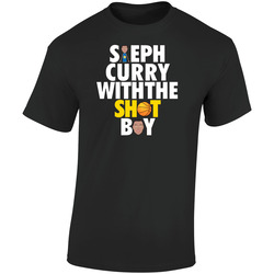 New Design Steph Curry Tee  Retro Graphic Unisex Soft Cotton Black T Shirt