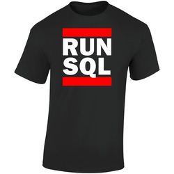 Run Sql California United States    Funny Graphic Patriotic Parody Black  Retro Graphic Unisex Soft Cotton Black T Shirt