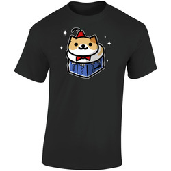 Bigger On The Inside  Retro Graphic Unisex Soft Cotton Black T Shirt