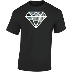 Vauxhall Gem  Retro Graphic Unisex Soft Cotton Black T Shirt