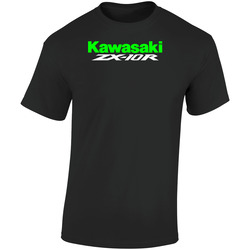 Kawasaki Zx-10r  Retro Graphic Unisex Soft Cotton Black T Shirt