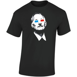 T-Shirt The Chive Bill Murray KCCO 3D Glasses Funny Anime Vintage Tee  Retro Graphic Unisex Soft Cotton Black T Shirt