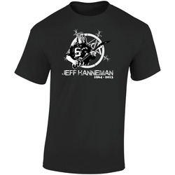 Jeff Hanneman  Retro Graphic Unisex Soft Cotton Black T Shirt