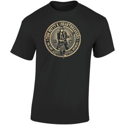 Tom Petty  Retro Graphic Unisex Soft Cotton Black T Shirt