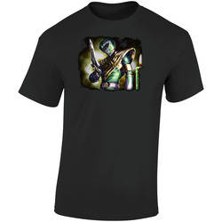 Green Power Ranger Tv Show  Retro Graphic Unisex Soft Cotton Black T Shirt