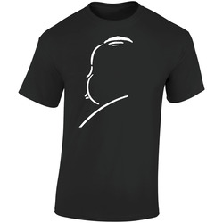 Alfred Hitchcock Cult Classic Mystery  Retro Graphic Unisex Soft Cotton Black T Shirt