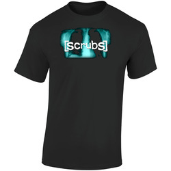 Scrubs Tv Show  Retro Graphic Unisex Soft Cotton Black T Shirt