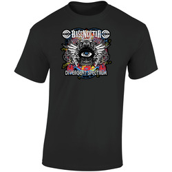 Bassnectar Techno Dance Electronic Music  Retro Graphic Unisex Soft Cotton Black T Shirt