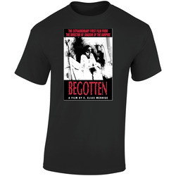 Begotten Cool Vintage 90's Movie  Fan  Retro Graphic Unisex Soft Cotton Black T Shirt
