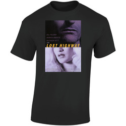 Lost Highway Cool Vintage 90's Movie  Fan  Retro Graphic Unisex Soft Cotton Black T Shirt