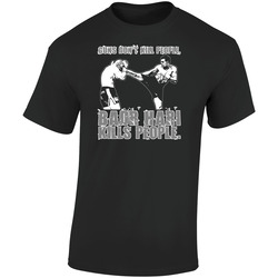 Golden Boy Badr Hari Kick Boxer Kickboxing Mma Morroco Turkey  Retro Graphic Unisex Soft Cotton Black T Shirt