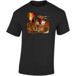 Aqua Teen Hunger Force Cartoon  Retro Graphic Unisex Soft Cotton Black T Shirt
