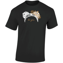 Classic Be You  Retro Graphic Unisex Soft Cotton Black T Shirt