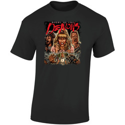 Night Of The Demons Scary Movie Halloween  Retro Graphic Unisex Soft Cotton Black T Shirt