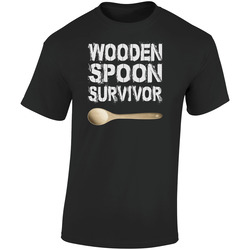 Woden Hitam  Retro Graphic Unisex Soft Cotton Black T Shirt