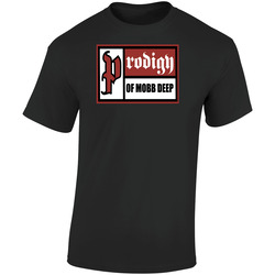 Prodigy Of Mobb Deep Rip P Hip Hop Rap  Retro Graphic Unisex Soft Cotton Black T Shirt
