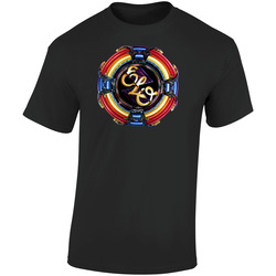 Elo Electric Light Orchestra Wallpaper Pohu  Retro Graphic Unisex Soft Cotton Black T Shirt