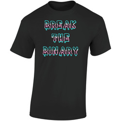 Btb - Meltdown - Trans  Retro Graphic Unisex Soft Cotton Black T Shirt