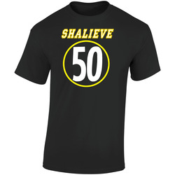 Pittsburgh Steelers Shalieve Ryan Shazier Cheap Football Support  Retro Graphic Unisex Soft Cotton Black T Shirt