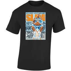 Slam Magazine Issue 132 Carmelo Anthony Popular Basketball Magazine Grunge Look  Retro Graphic Unisex Soft Cotton Black T Shirt