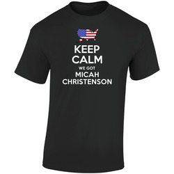 Keep Calm We Got Micah Christenson Usa Volleyball Olympics  Retro Graphic Unisex Soft Cotton Black T Shirt