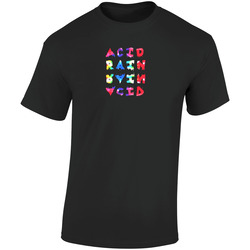 Acid Rain Chance The Rapper Music Rap  Retro Graphic Unisex Soft Cotton Black T Shirt