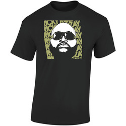 Ricky Rozay Rick Ross Cool Hip Hop Rap  Retro Graphic Unisex Soft Cotton Black T Shirt