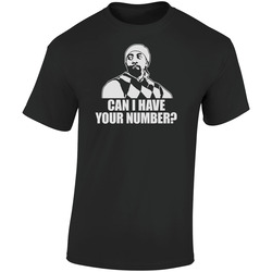 Darrell Can I Have Your Number Mad Tv Funny Pickup  Retro Graphic Unisex Soft Cotton Black T Shirt