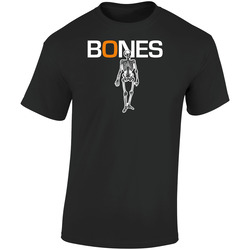 Bones Mystery Tv Show  Retro Graphic Unisex Soft Cotton Black T Shirt