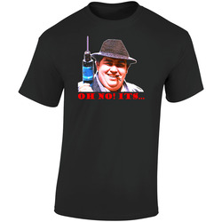 Uncle Buck John Candy Comedy Movie 80s  Retro Graphic Unisex Soft Cotton Black T Shirt
