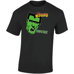The Meteors Mutant Rock  Retro Graphic Unisex Soft Cotton Black T Shirt
