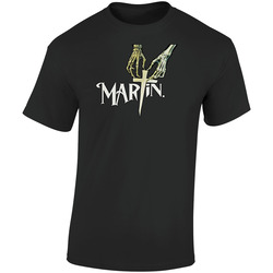 George A Romero's Martin Horror Movie  Retro Graphic Unisex Soft Cotton Black T Shirt