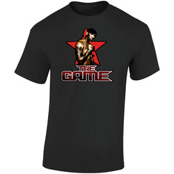 The Game Rapper Jayceon  Retro Graphic Unisex Soft Cotton Black T Shirt