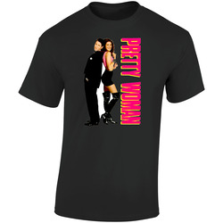 Pretty Woman Movie  Retro Graphic Unisex Soft Cotton Black T Shirt