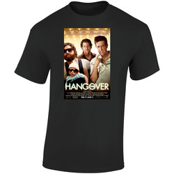 The Hangover Cool 21st Century Comedy Classic Movie  Fan  Retro Graphic Unisex Soft Cotton Black T Shirt