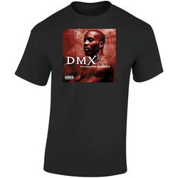 Dmx It's Dark And Hell Is Hot 90's Hip Hop Album Cool Retro  Retro Graphic Unisex Soft Cotton Black T Shirt