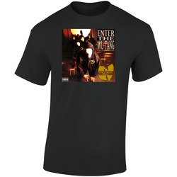 Wu Tang Clan Enter The Wu Tang 36 Chambers 90's Hip Hop Album Cool Retro  Retro Graphic Unisex Soft Cotton Black T Shirt