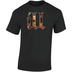Ill Ill  Retro Graphic Unisex Soft Cotton Black T Shirt