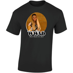 Wwad What Would Ava Do Abbott Elementary  Retro Graphic Unisex Soft Cotton Black T Shirt