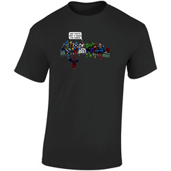 And That's How I Saved The World Jesus  Retro Graphic Unisex Soft Cotton Black T Shirt