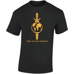 Star Trek Mirror Universe Terran Empire  Retro Graphic Unisex Soft Cotton Black T Shirt