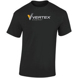 Vertex Energy Inc Company Stock  Retro Graphic Unisex Soft Cotton Black T Shirt