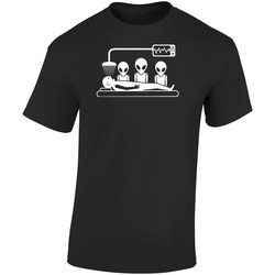 Alien Workshop 1  Retro Graphic Unisex Soft Cotton Black T Shirt
