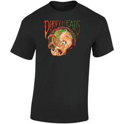 Dirty Heads Podr  Retro Graphic Unisex Soft Cotton Black T Shirt